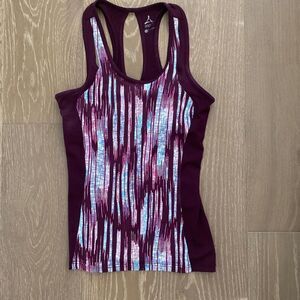 Aspire Women's Purple and Blue Tank Top